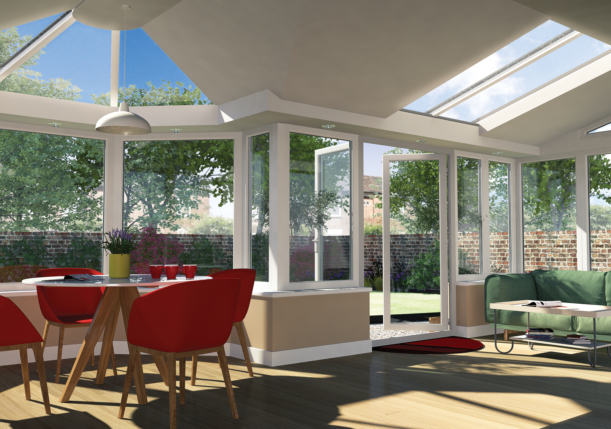 personalised p shape conservatories in reading